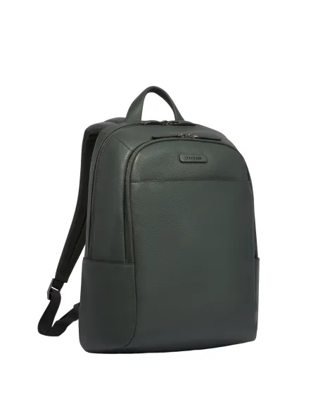 Piquadro Modus Special Small size laptop backpack with iPad® compartment, green