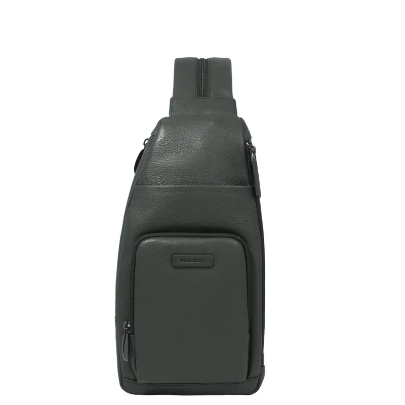 Monospalla per iPad®mini in pelle portabile a zaino...