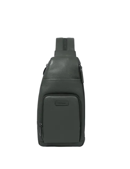 Piquadro Modus Special Convertible to backpack mono sling bag for iPad®mini, green