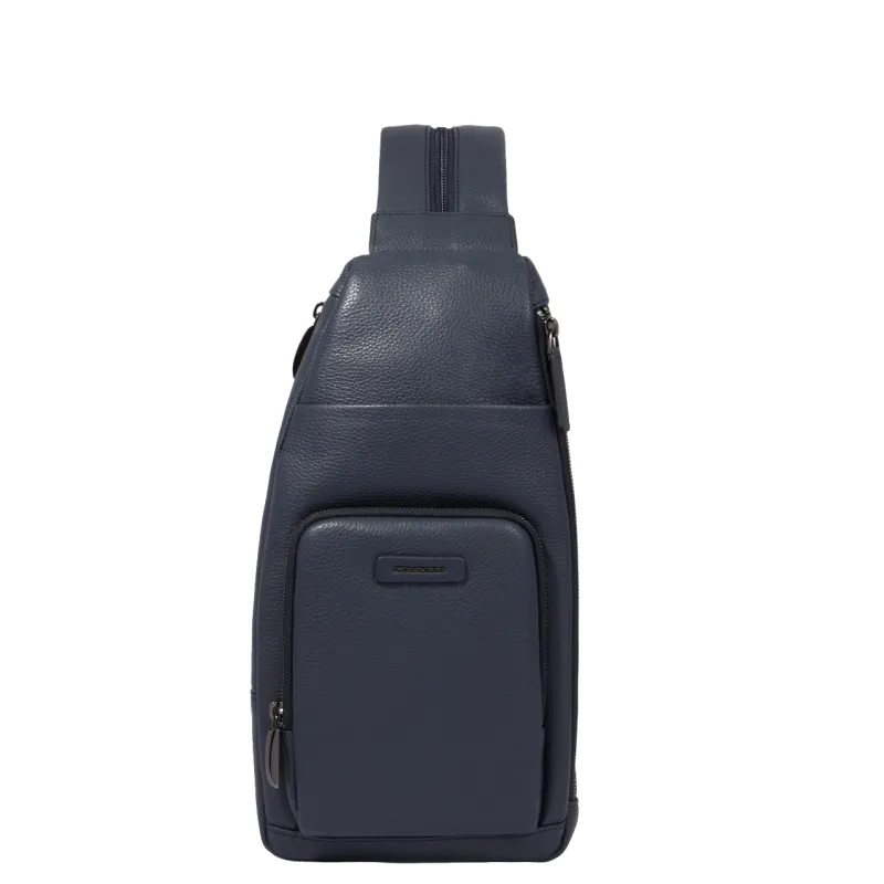 Monospalla per iPad®mini in pelle portabile a zaino...