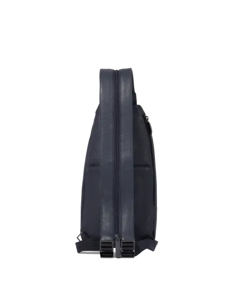 Piquadro Modus Special Convertible to backpack mono sling bag for iPad®mini, blue