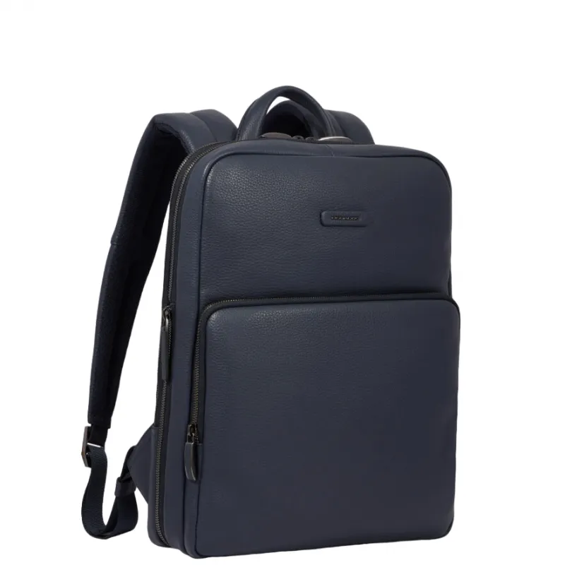 Piquadro Modus Special expandable slim backpack, blue 2