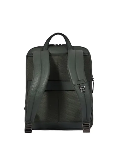 Piquadro Modus Special erweiterbarer schlanker Rucksack, grün