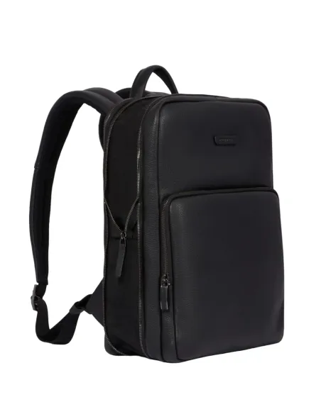 Piquadro Modus Special erweiterbarer schlanker Rucksack, grün