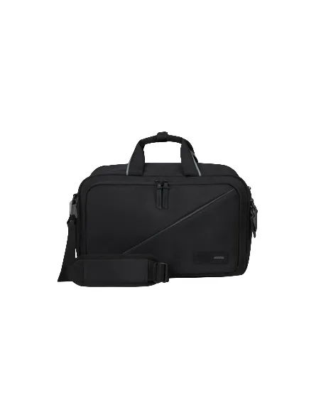 American Tourister Reisetasche/Rucksack mit Laptophalterung, schwarz