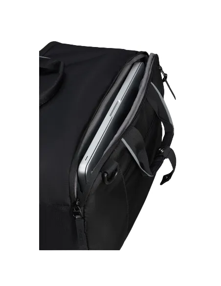 American Tourister Boarding Bag 3-Way with 15.6" laptop compartment, black