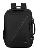 American Tourister Take2cabin travel backpack with 15.6 laptop compartment, black