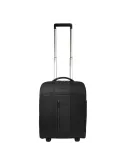 Piquadro Brief2 Recycled nylon underseat trolley, black
