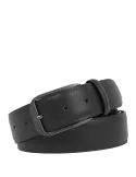 Piquadro Modus Special men's leather belt, black