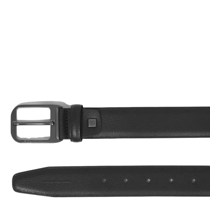 Cintura in pelle uomo Piquadro Modus Special, nera 2
