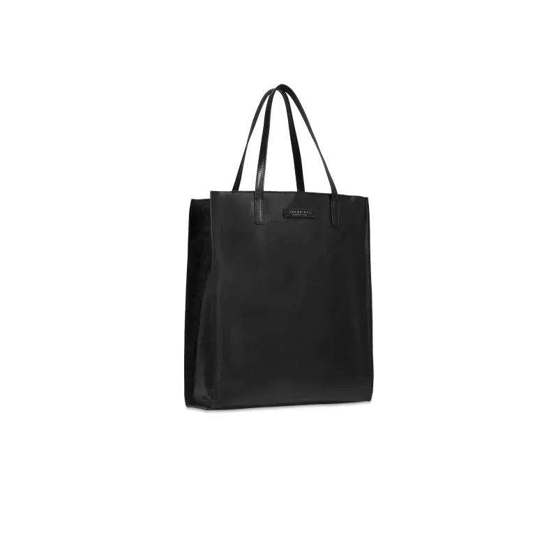 The Bridge Mirra shopping bag with zip fastener, black 2
