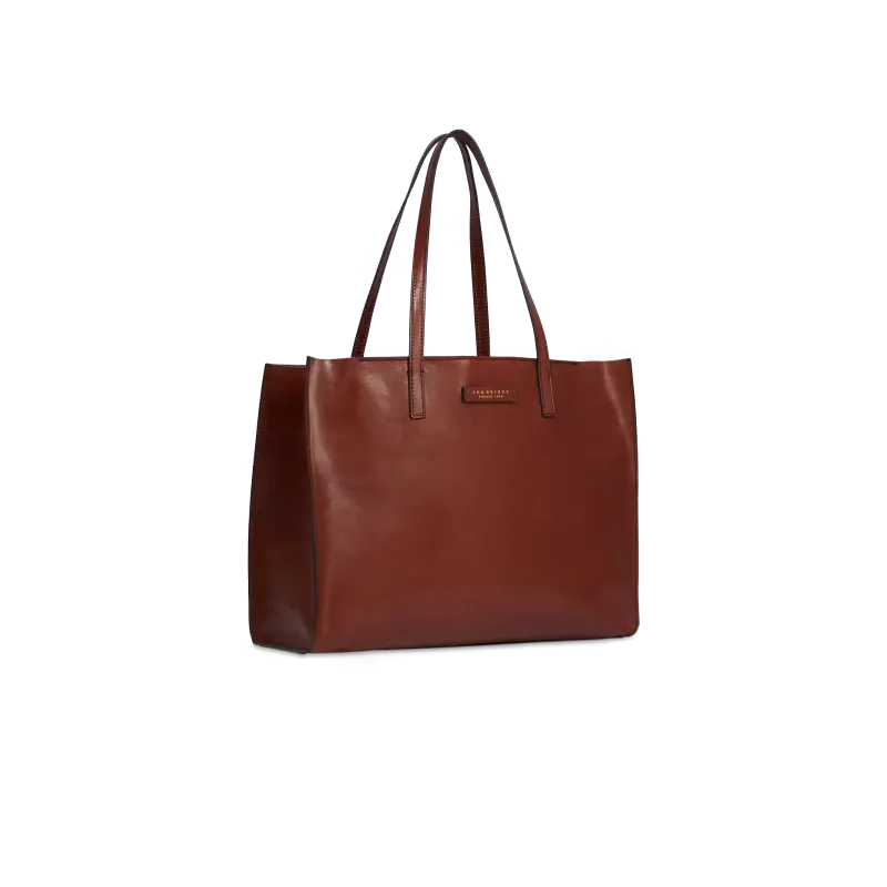 Shopping The Bridge Mirra con chiusura con zip, marrone 2