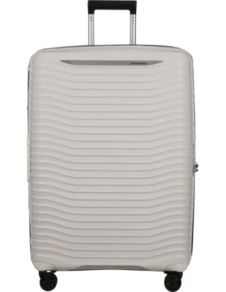 Samsonite Upscape Large expandable trolley with 4 wheels, Cloud White