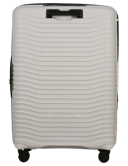 Samsonite Upscape 75 cm Trolley aus Polypropylen, Cloud White