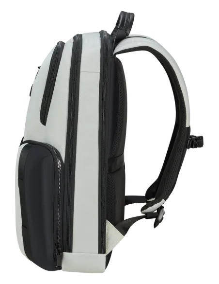 Samsonite Urban-Eye 15.6" PC backpack with two front pockets, Light Grey-Lime