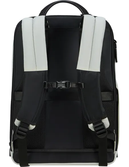 Samsonite Urban-Eye 15.6" PC backpack with two front pockets, Light Grey-Lime