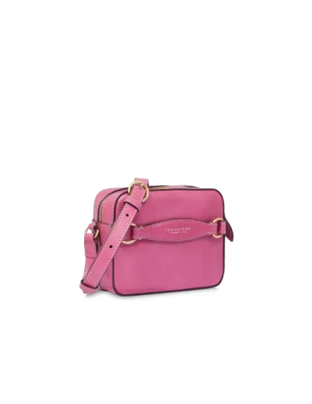 Borsa piccola a tracolla con chiusura con zip The Bridge Bettina, rosa