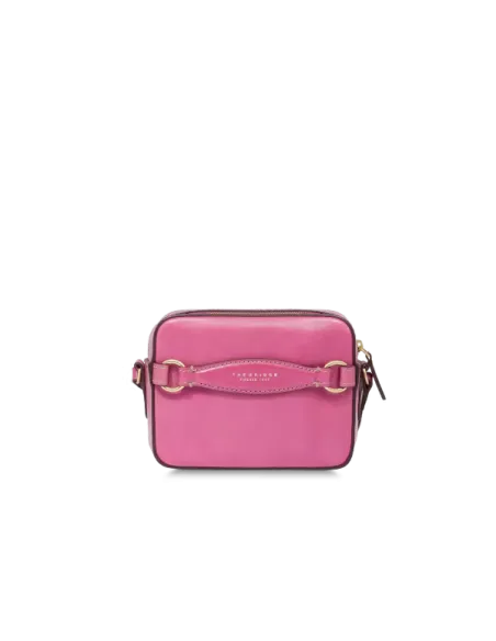 Borsa piccola a tracolla con chiusura con zip The Bridge Bettina, rosa
