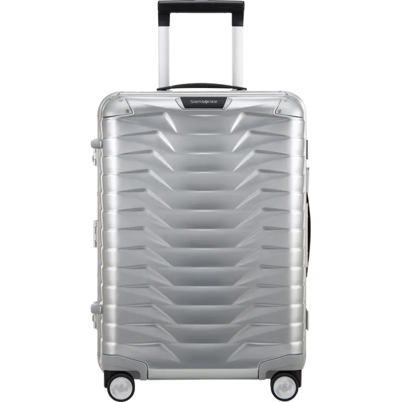 Samsonite Proxis aluminium cabin size trolley