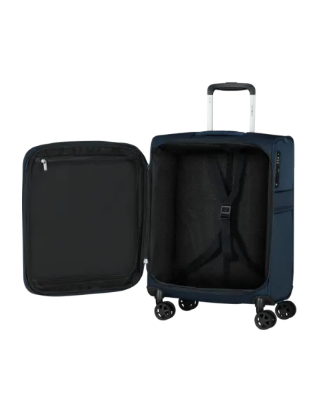 Samsonite Urbify expandable carry-on trolley, navy blue