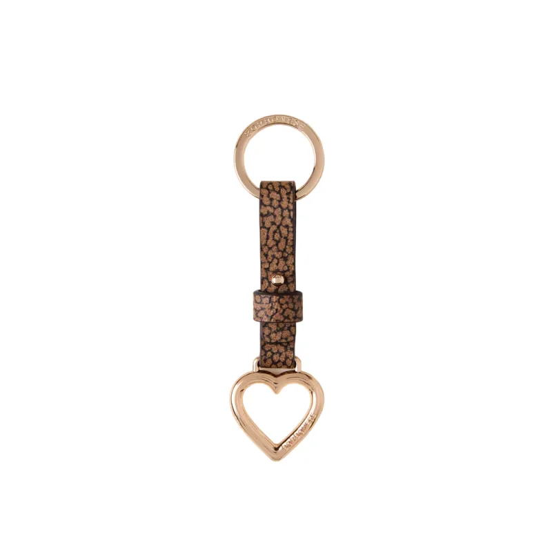 Borbonese key ring, heart