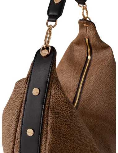 Borbonese Oyster large shoulder bag,...