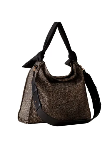 Borsa Borbonese in tessuto riciclato,...