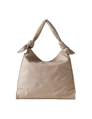 Borbonese Lover Schultertasche, sand