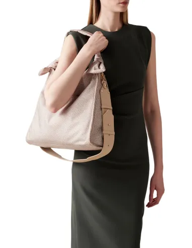 Borsa donna Borbonese in tessuto...