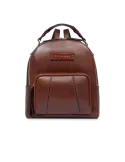 The Bridge Brigida leather women's backpack, brown