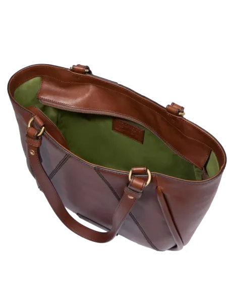 Shopping in pelle The Bridge Brigida, marrone