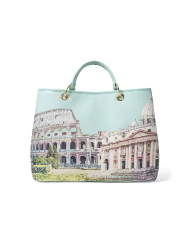 Borsa Braccialini Cartoline, Roma