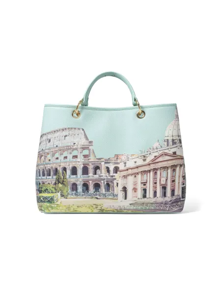 Borsa Braccialini Cartoline, Roma