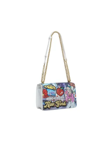 Borsa a spalla Braccialini Cartoline,...