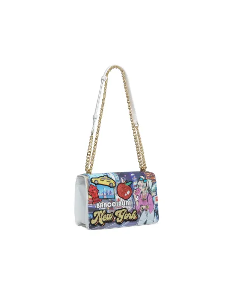 Braccialini Cartoline shoulder bag, New York