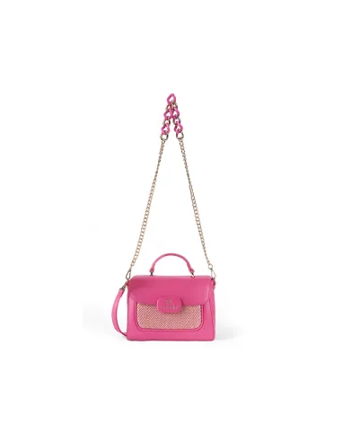 Braccialini Chain small handbag, fuchsia