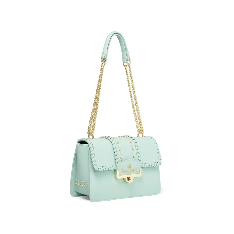 Borsa a spalla Braccialini Ribbon, celeste 2