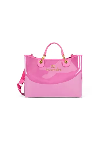 Borsa due manici Braccialini Beth Jelly, fucsia