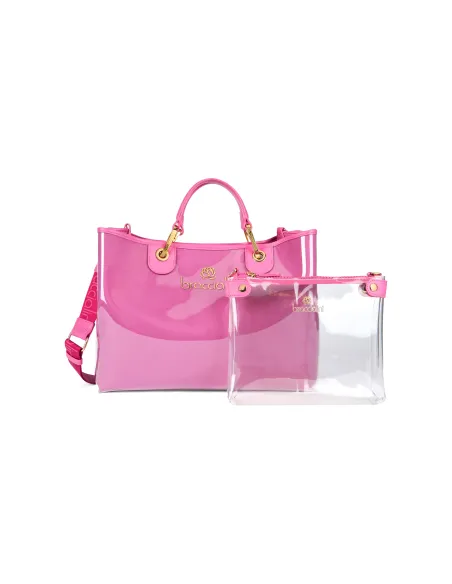 Braccialini Beth Jelly large-sized handbag, fuxia
