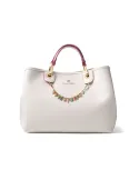 Braccialini Beth large-sized handbag, white