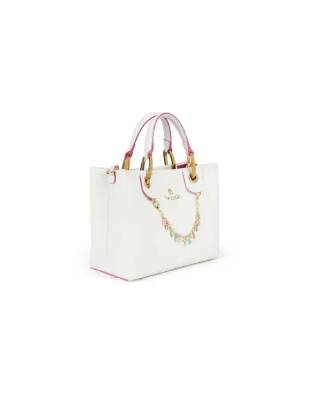 Kleine Damenhandtasche Braccialini Beth, weiß