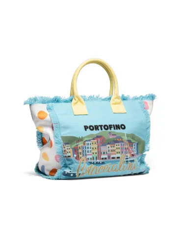 Braccialini canvas shopping bag,...
