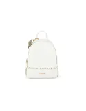 Braccialini Eva women's backpack with two compartments, white
