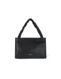 Braccialini Naomi leather shopping bag, black
