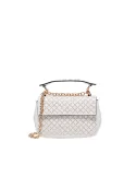 Liu Jo small bag with handle and chain strap, white