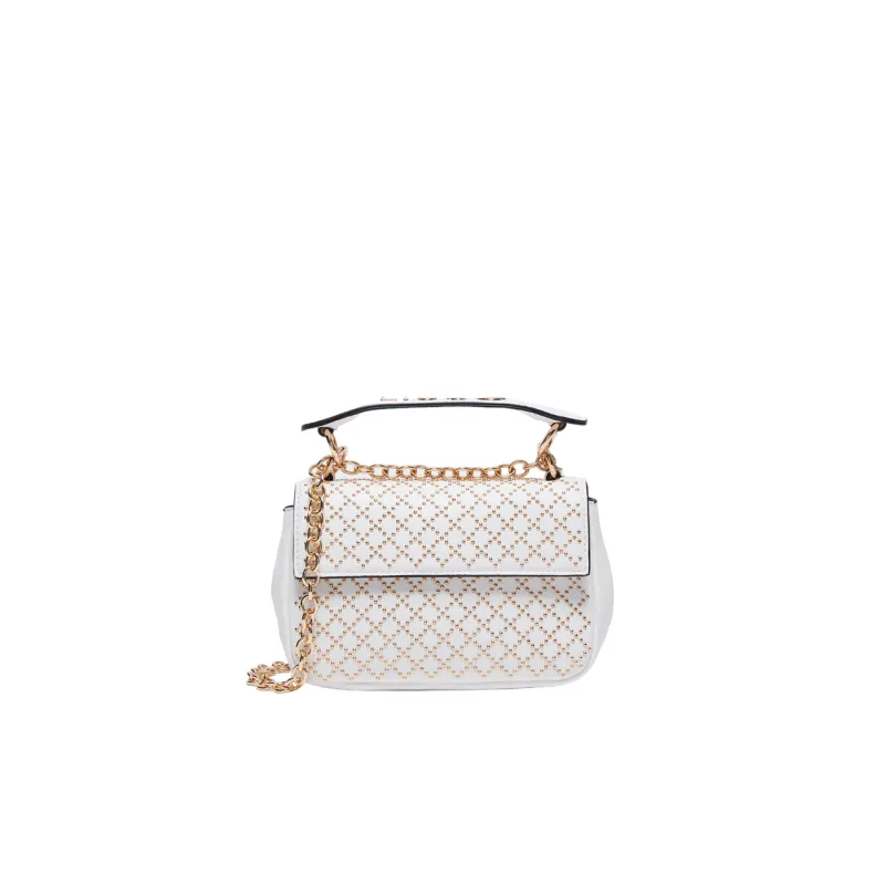 Liu Jo small bag with handle and chain strap, white