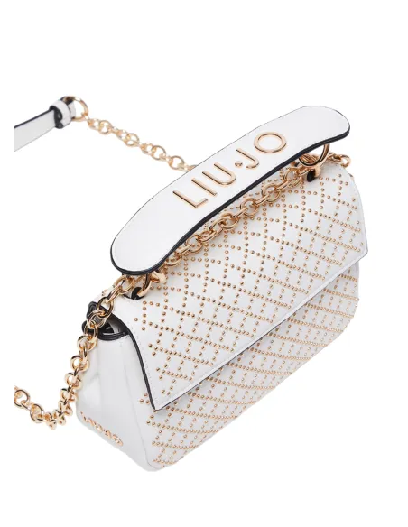 Borsa donna con un manico e tracolla Liu Jo, bianca