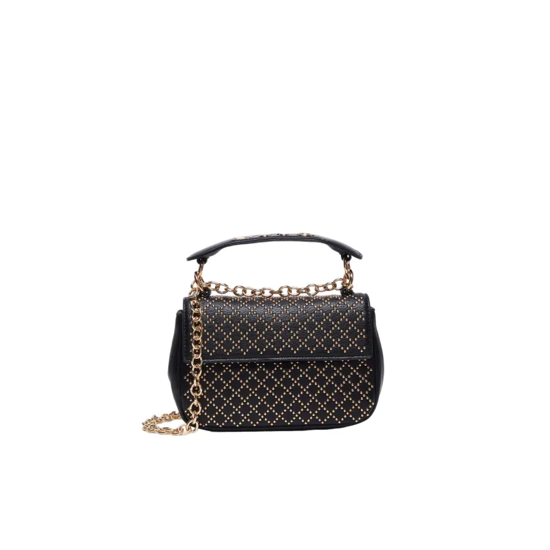 Liu Jo small bag with handle and chain strap, black