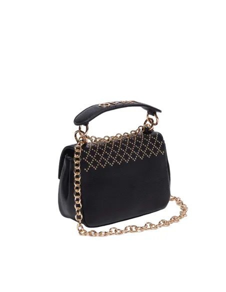 Liu Jo small bag with handle and chain strap, black