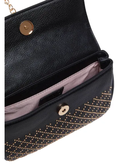 Liu Jo kleine Tasche mit Henkel und Kettenriemen, schwarz